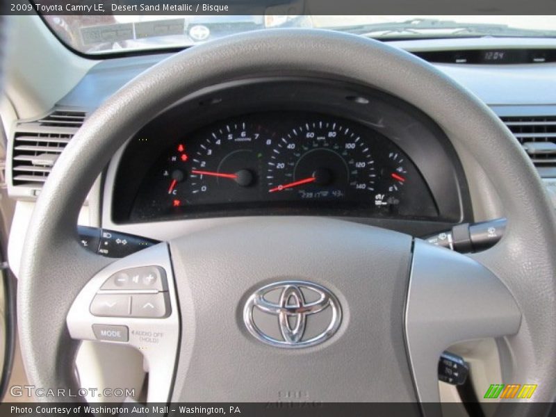 Desert Sand Metallic / Bisque 2009 Toyota Camry LE