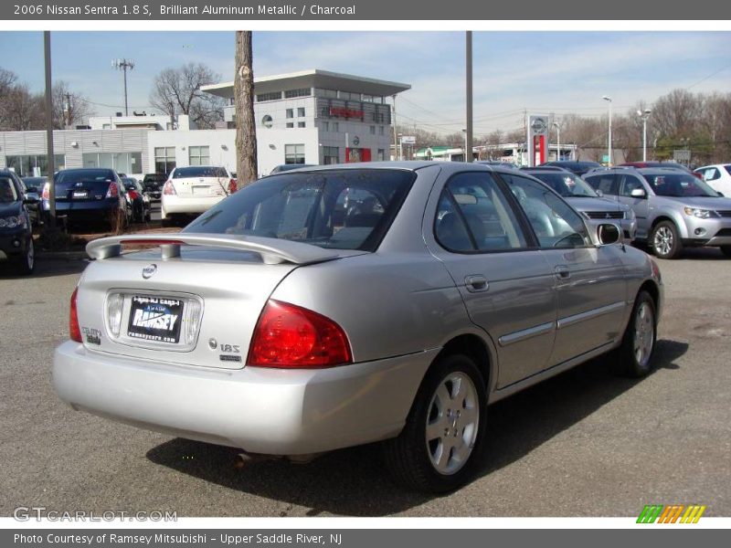 Brilliant Aluminum Metallic / Charcoal 2006 Nissan Sentra 1.8 S