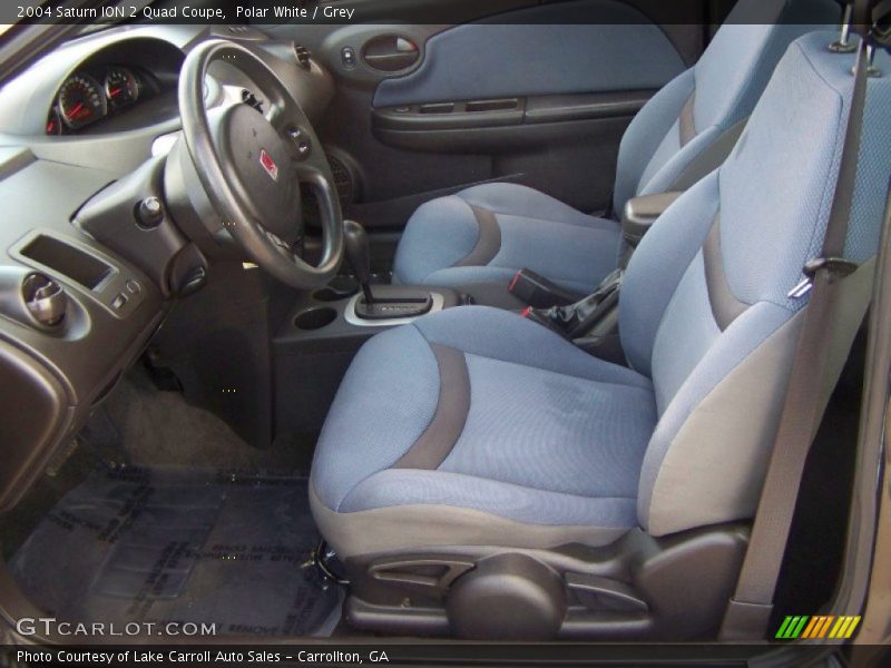  2004 ION 2 Quad Coupe Grey Interior