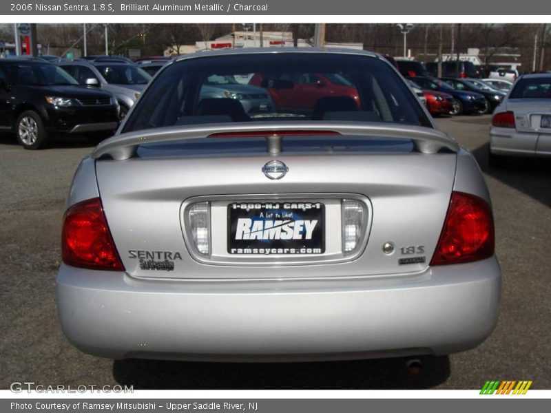 Brilliant Aluminum Metallic / Charcoal 2006 Nissan Sentra 1.8 S