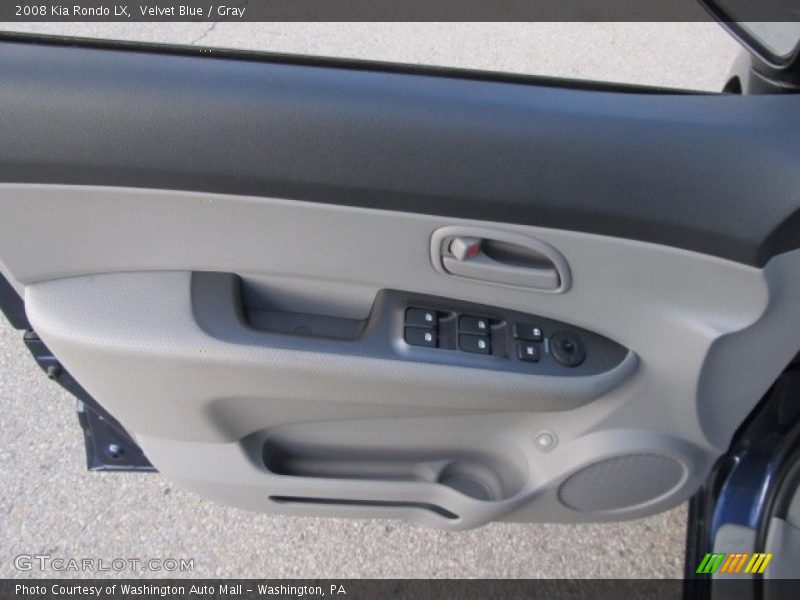 Velvet Blue / Gray 2008 Kia Rondo LX