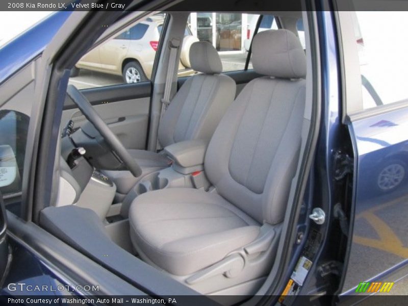 Velvet Blue / Gray 2008 Kia Rondo LX