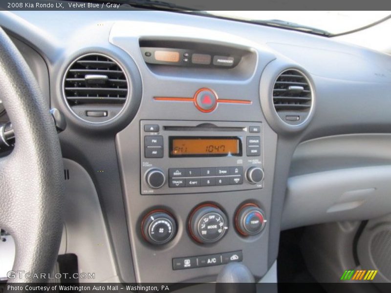 Velvet Blue / Gray 2008 Kia Rondo LX