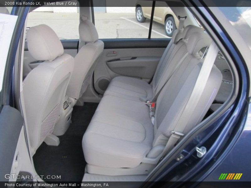 Velvet Blue / Gray 2008 Kia Rondo LX