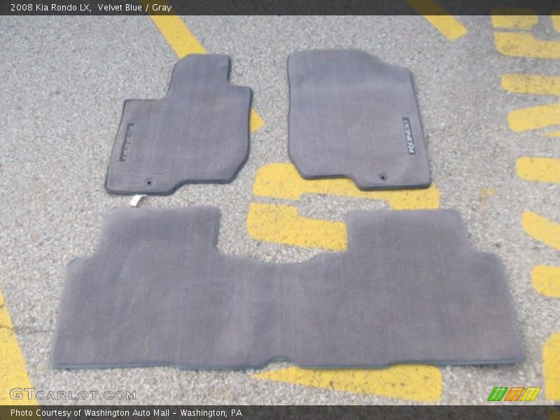 Velvet Blue / Gray 2008 Kia Rondo LX