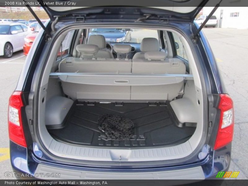 Velvet Blue / Gray 2008 Kia Rondo LX