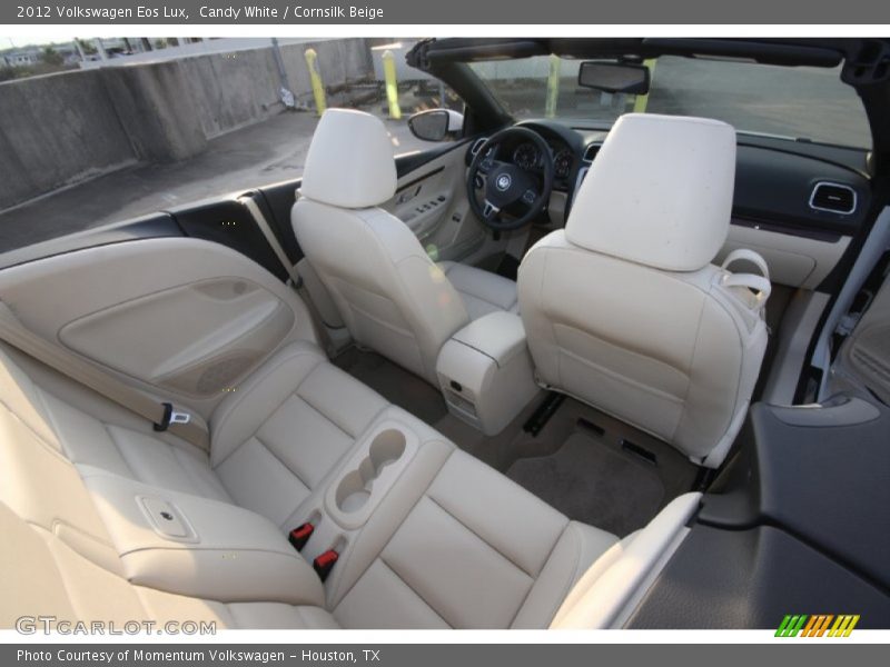 Candy White / Cornsilk Beige 2012 Volkswagen Eos Lux