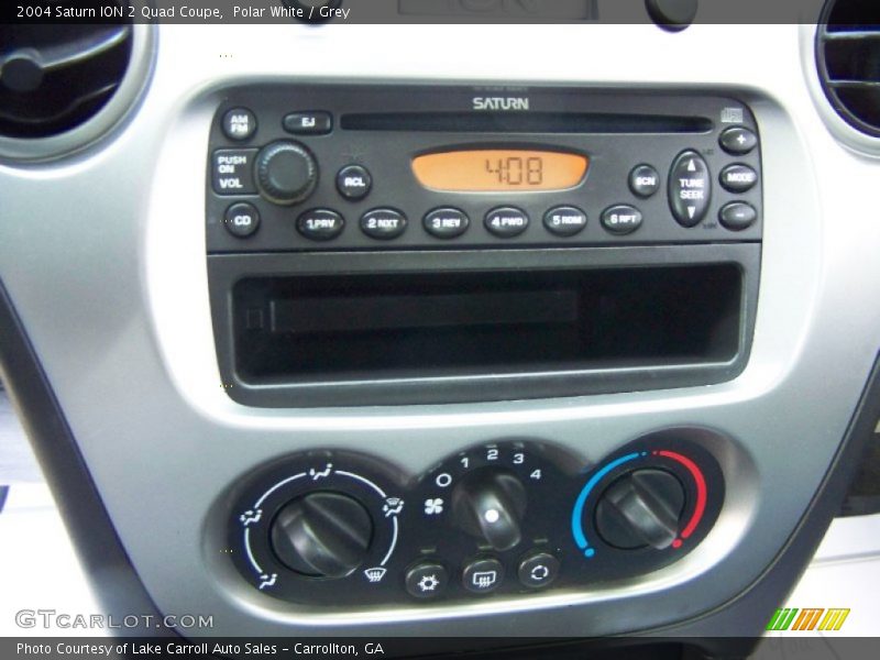 Audio System of 2004 ION 2 Quad Coupe