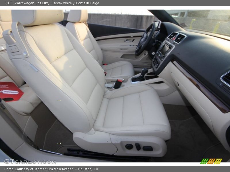 Candy White / Cornsilk Beige 2012 Volkswagen Eos Lux