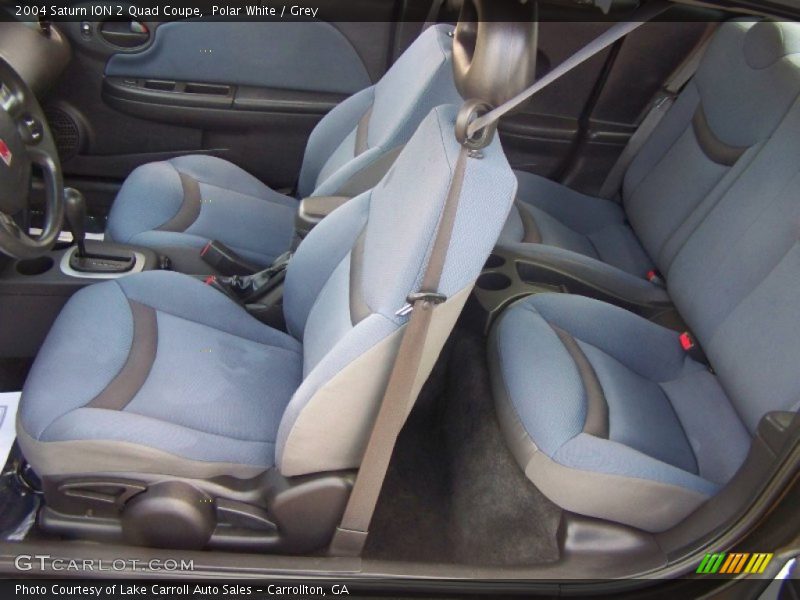  2004 ION 2 Quad Coupe Grey Interior