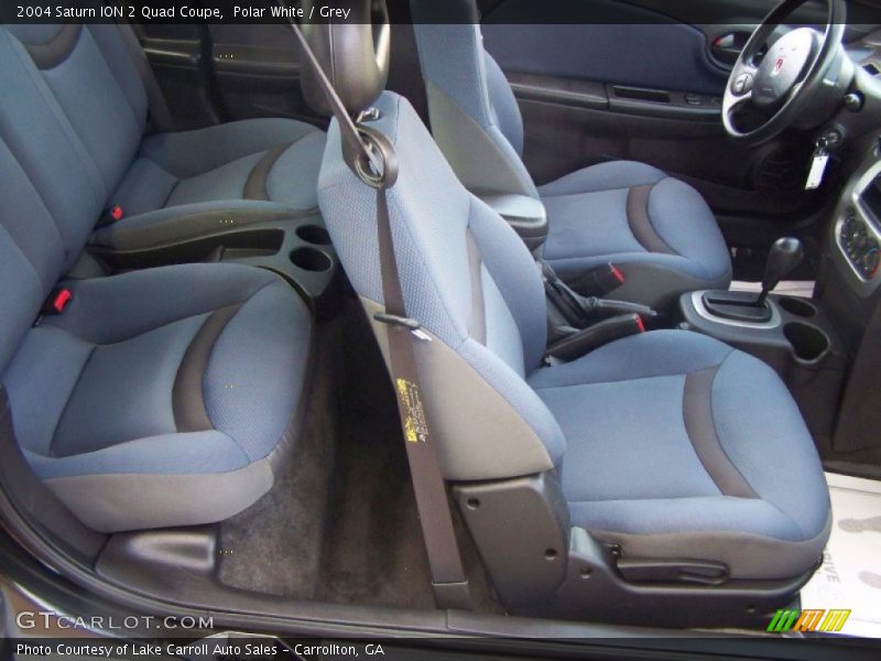  2004 ION 2 Quad Coupe Grey Interior