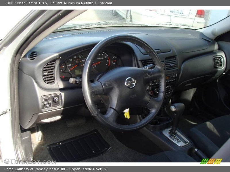 Brilliant Aluminum Metallic / Charcoal 2006 Nissan Sentra 1.8 S