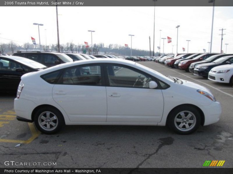 Super White / Gray 2006 Toyota Prius Hybrid