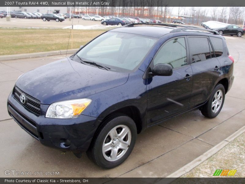 Nautical Blue Metallic / Ash Gray 2007 Toyota RAV4 4WD