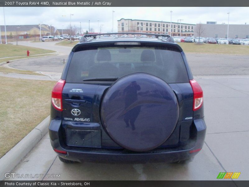Nautical Blue Metallic / Ash Gray 2007 Toyota RAV4 4WD