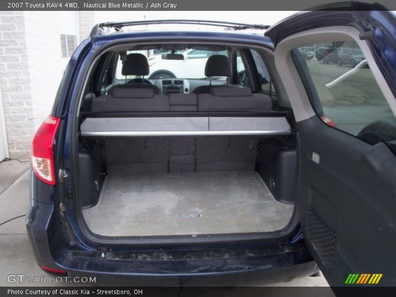 Nautical Blue Metallic / Ash Gray 2007 Toyota RAV4 4WD