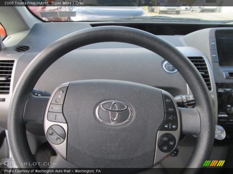 Super White / Gray 2006 Toyota Prius Hybrid