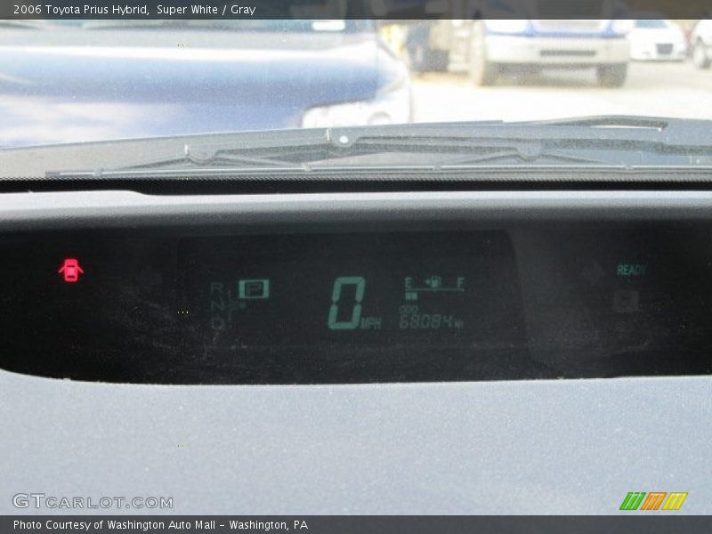 Super White / Gray 2006 Toyota Prius Hybrid