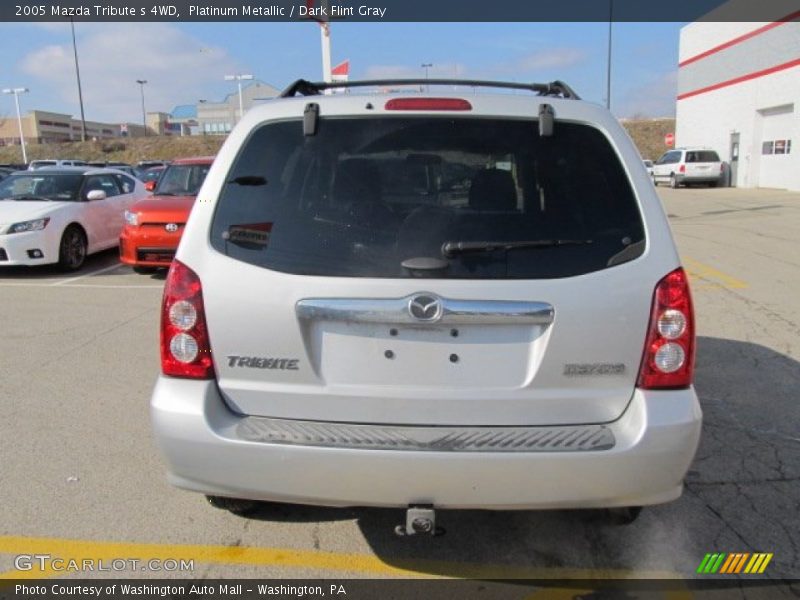 Platinum Metallic / Dark Flint Gray 2005 Mazda Tribute s 4WD