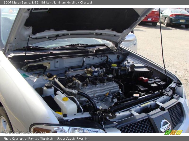 Brilliant Aluminum Metallic / Charcoal 2006 Nissan Sentra 1.8 S