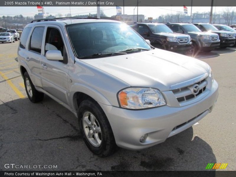 Platinum Metallic / Dark Flint Gray 2005 Mazda Tribute s 4WD