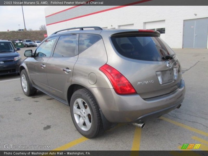 Polished Pewter Metallic / Charcoal 2003 Nissan Murano SL AWD