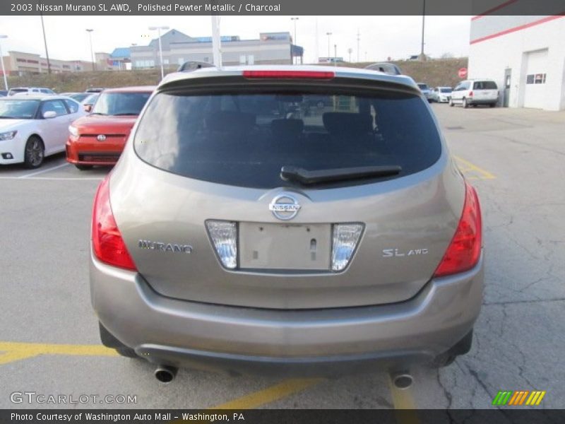 Polished Pewter Metallic / Charcoal 2003 Nissan Murano SL AWD