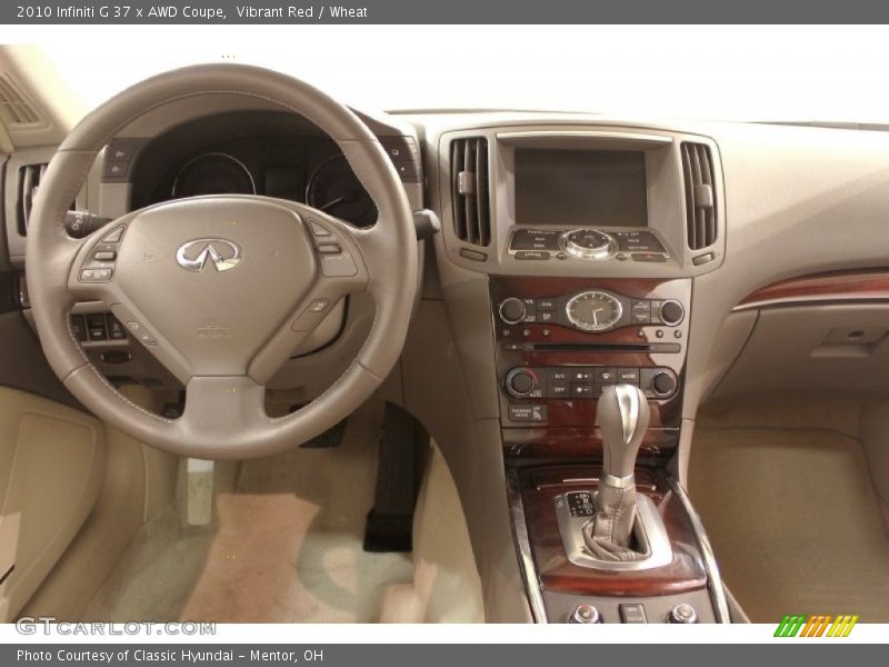 Vibrant Red / Wheat 2010 Infiniti G 37 x AWD Coupe