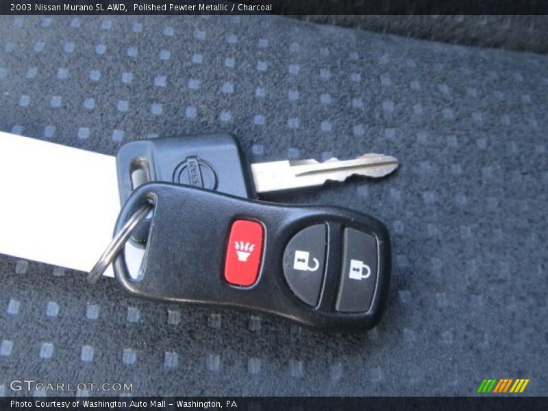 Polished Pewter Metallic / Charcoal 2003 Nissan Murano SL AWD