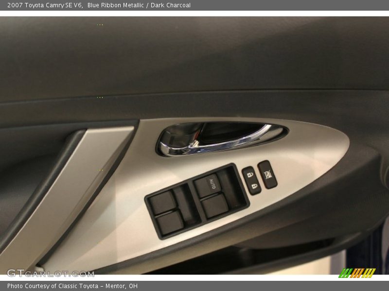 Blue Ribbon Metallic / Dark Charcoal 2007 Toyota Camry SE V6