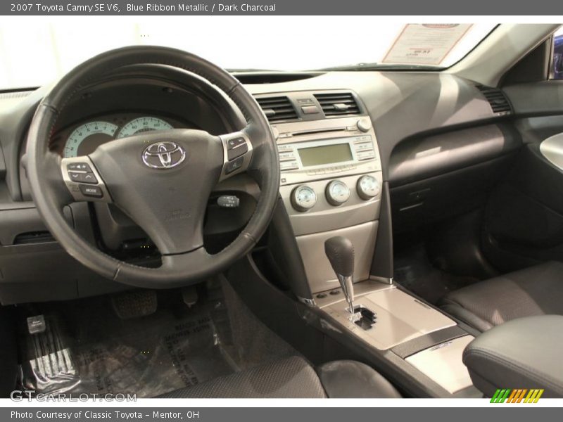 Blue Ribbon Metallic / Dark Charcoal 2007 Toyota Camry SE V6
