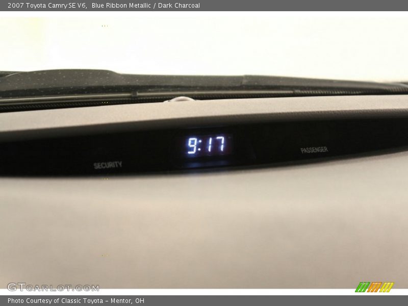 Blue Ribbon Metallic / Dark Charcoal 2007 Toyota Camry SE V6