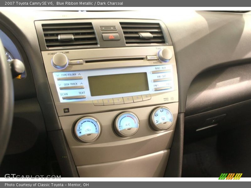 Blue Ribbon Metallic / Dark Charcoal 2007 Toyota Camry SE V6