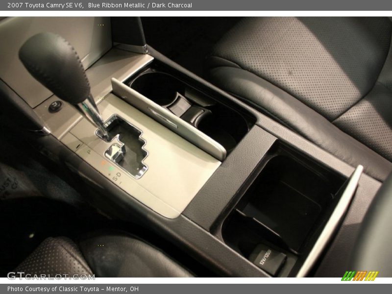 Blue Ribbon Metallic / Dark Charcoal 2007 Toyota Camry SE V6