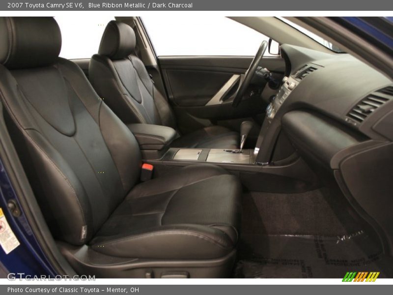 Blue Ribbon Metallic / Dark Charcoal 2007 Toyota Camry SE V6