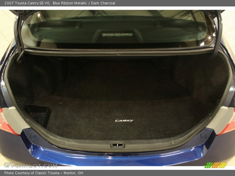 Blue Ribbon Metallic / Dark Charcoal 2007 Toyota Camry SE V6