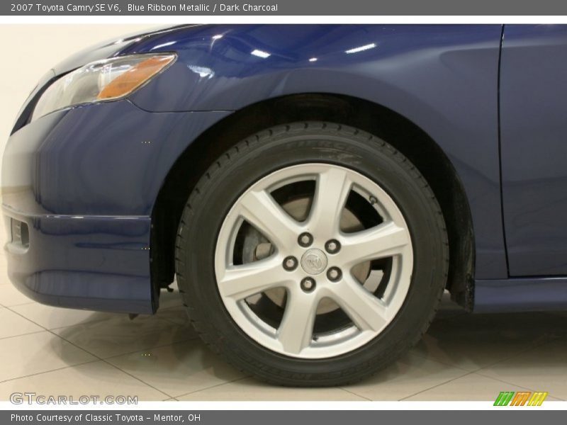Blue Ribbon Metallic / Dark Charcoal 2007 Toyota Camry SE V6