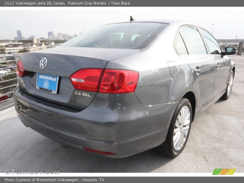 Platinum Gray Metallic / Titan Black 2012 Volkswagen Jetta SEL Sedan