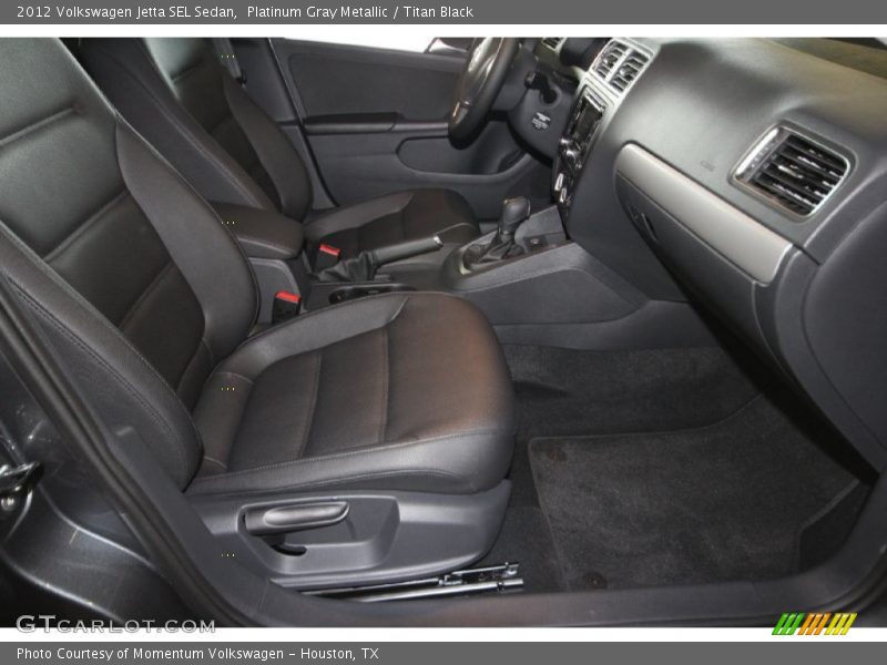Platinum Gray Metallic / Titan Black 2012 Volkswagen Jetta SEL Sedan