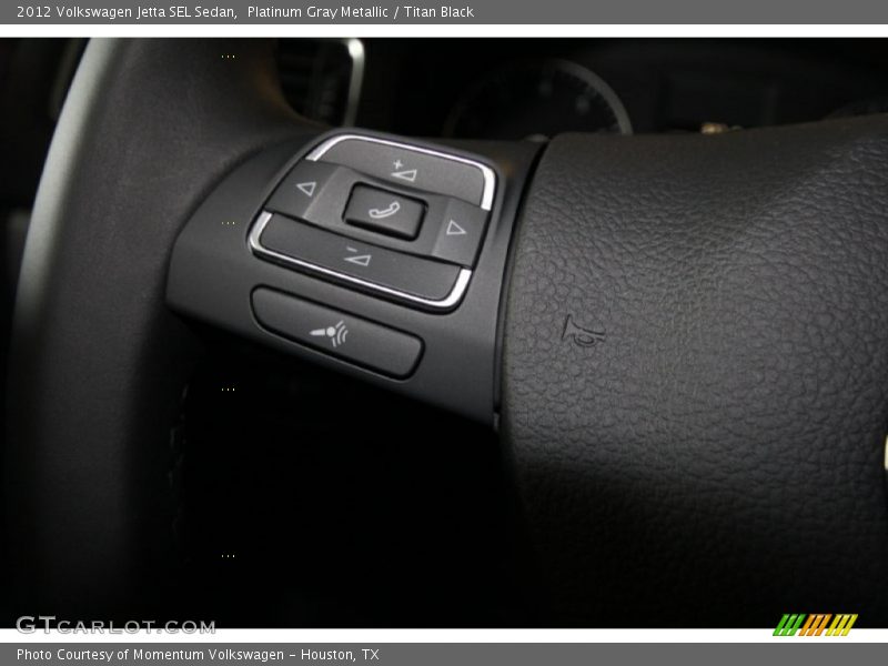 Platinum Gray Metallic / Titan Black 2012 Volkswagen Jetta SEL Sedan