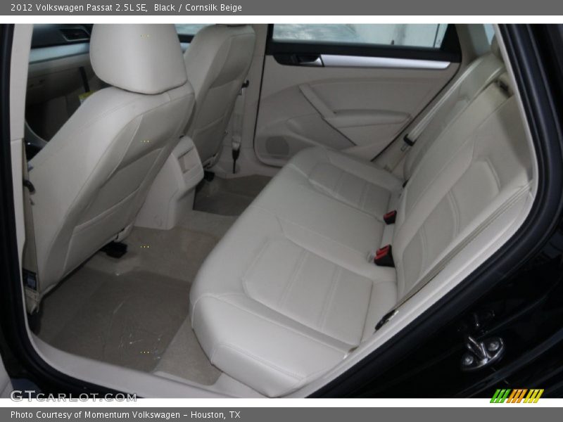 Black / Cornsilk Beige 2012 Volkswagen Passat 2.5L SE