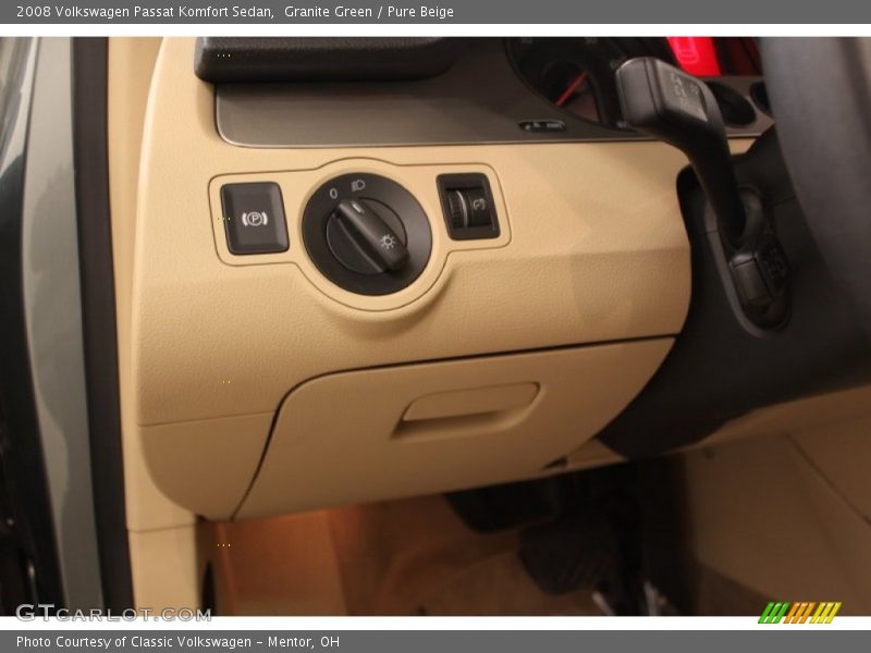 Granite Green / Pure Beige 2008 Volkswagen Passat Komfort Sedan