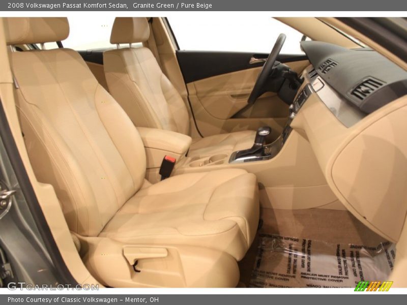 Granite Green / Pure Beige 2008 Volkswagen Passat Komfort Sedan