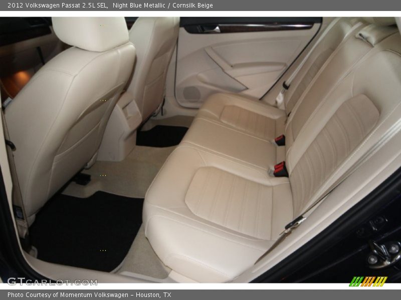 Night Blue Metallic / Cornsilk Beige 2012 Volkswagen Passat 2.5L SEL