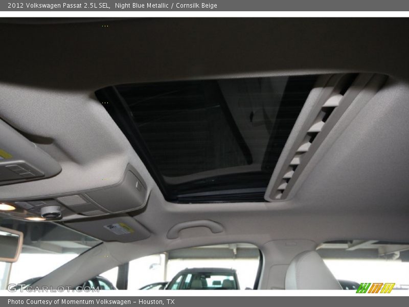 Night Blue Metallic / Cornsilk Beige 2012 Volkswagen Passat 2.5L SEL
