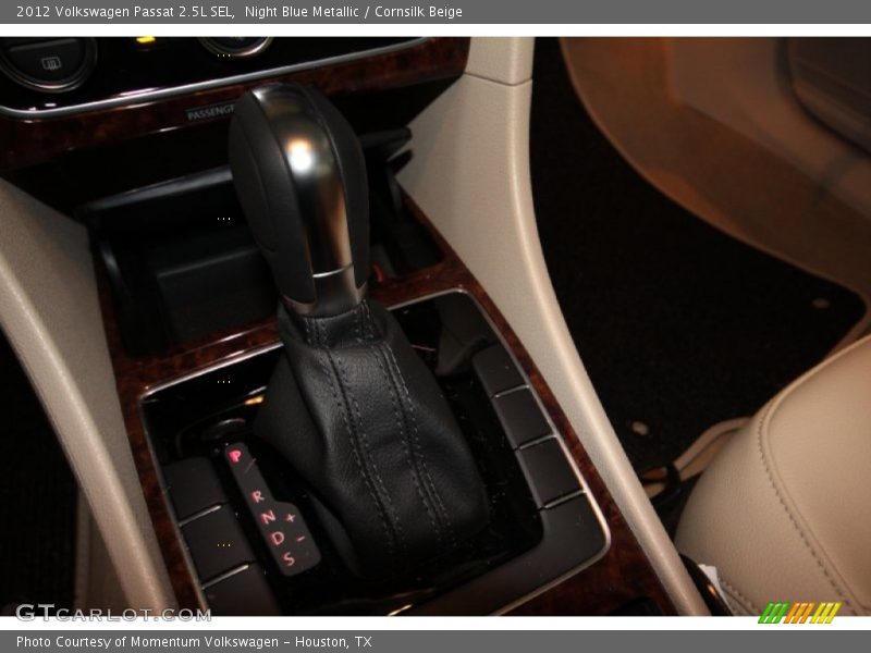 Night Blue Metallic / Cornsilk Beige 2012 Volkswagen Passat 2.5L SEL