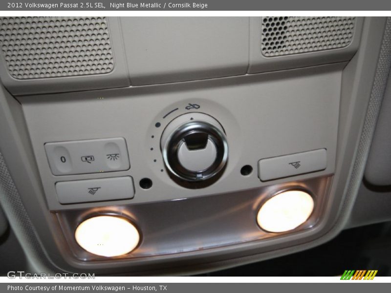 Night Blue Metallic / Cornsilk Beige 2012 Volkswagen Passat 2.5L SEL