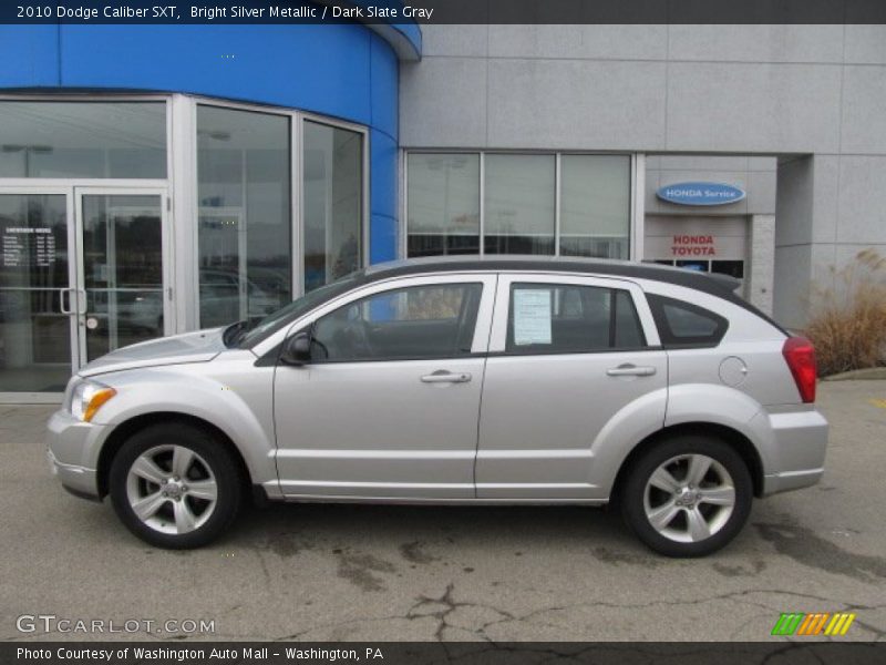 Bright Silver Metallic / Dark Slate Gray 2010 Dodge Caliber SXT