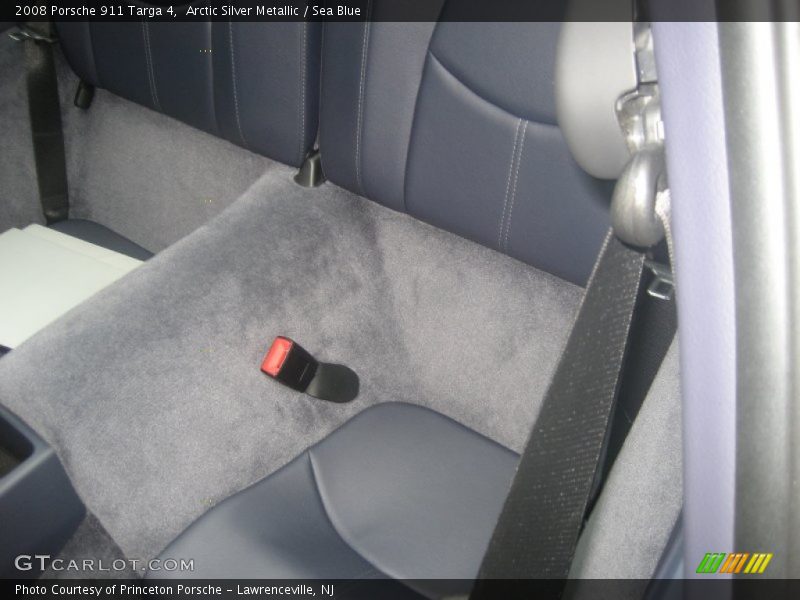 Arctic Silver Metallic / Sea Blue 2008 Porsche 911 Targa 4