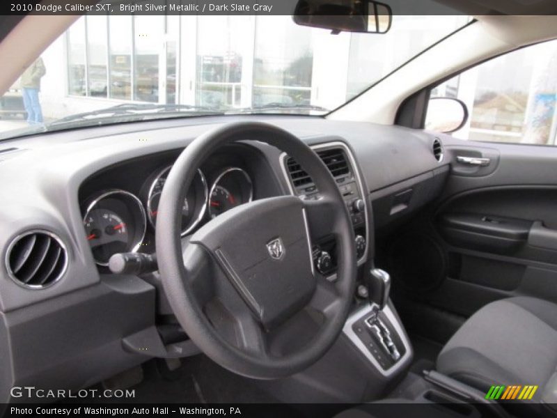 Bright Silver Metallic / Dark Slate Gray 2010 Dodge Caliber SXT